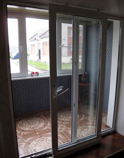 Балконные пластиковые двери панорамные, портальные, стеклянные, алюминиевые, штульповые, двойные, гармошка8