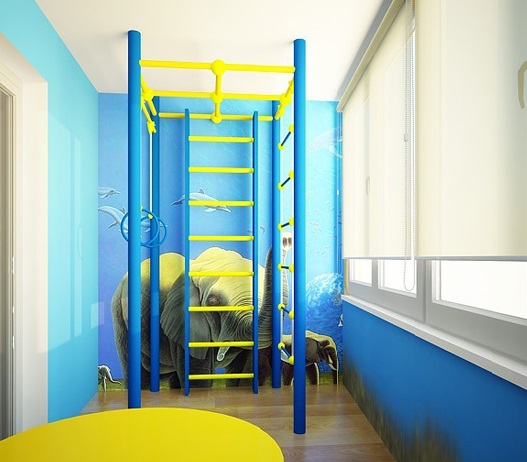 Дизайн балкона, интерьер лоджии в квартире, современные идеи.5