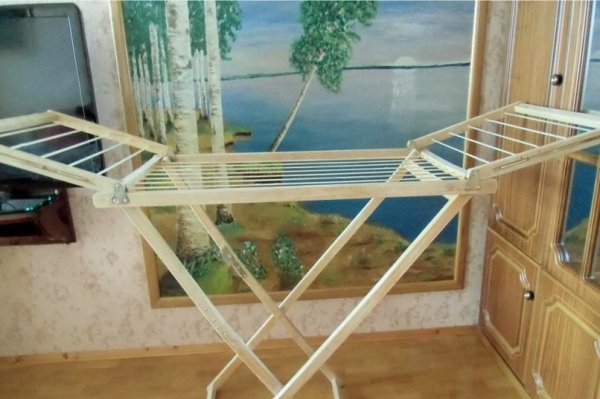 Как сделать сушилку для белья своими руками — варианты, пошаговая инструкция1