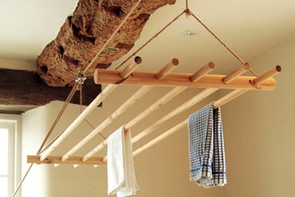 Как сделать сушилку для белья своими руками — варианты, пошаговая инструкция2