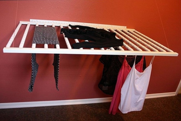 Как сделать сушилку для белья своими руками — варианты, пошаговая инструкция6