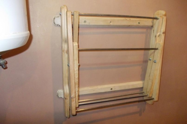 Как сделать сушилку для белья своими руками — варианты, пошаговая инструкция26