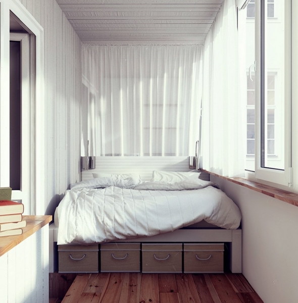 Комната на балконе: с чего начать, как переделать, варианты использования8