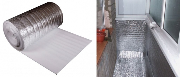 Утепление стен балкона изнутри своими руками пенопластом5